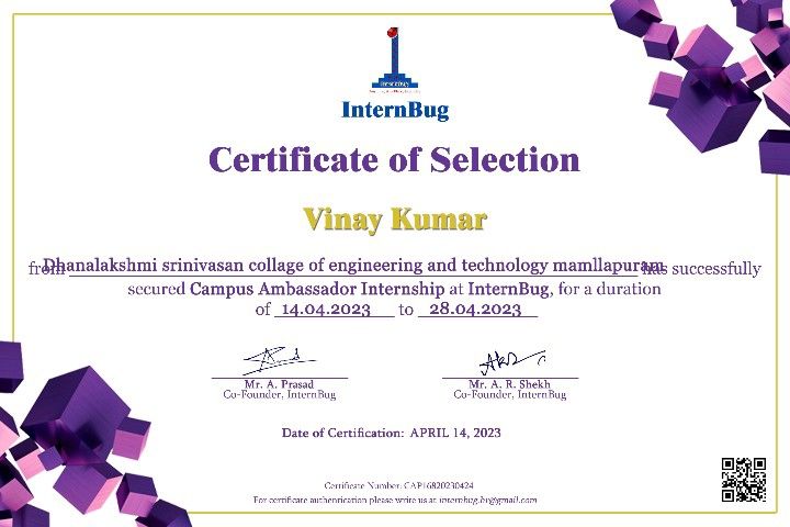 Certificate 6